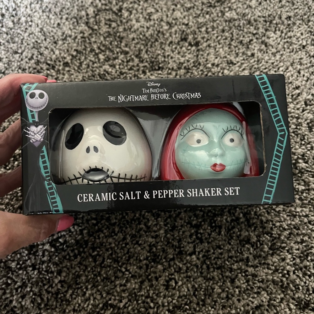 Nightmare Before Christmas salt and pepper shakers